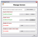Apache+MySQL installed
