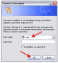 Login phpmyadmin