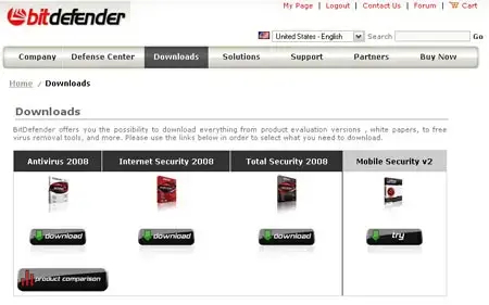 Download BitDefender Version