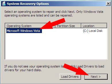 Ms Dos System Restore Command Vista