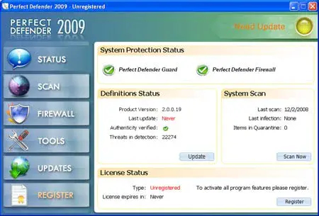 Perfect Defender 2009 Perfect Defender 2009