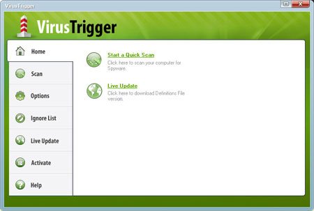 VirusTrigger Screenshot