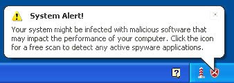 VirusTrigger Fake Security Alert