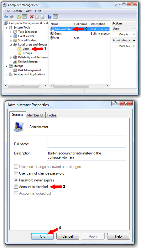 Computer Management Administrator Computer Management Administrator