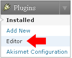 WordPress Plugin Editor WordPress Plugin Editor