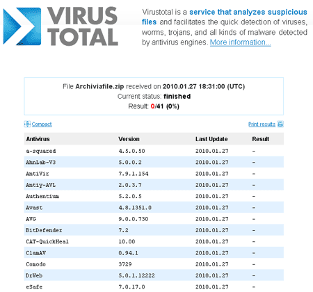 Virus Total - Online Virus Scanner Virus Total - Online Virus Scanner