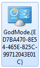 God Mode Control Panel Icon God Mode Control Panel Icon