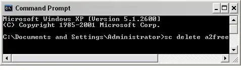 Removing a Windows Service Removing a Windows Service